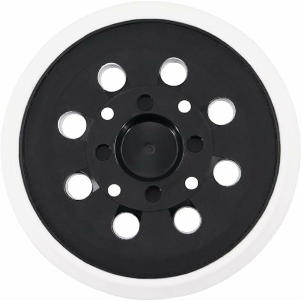 Professionel Orbital Slibeskive, Konstrueret Plast med Velcro Design for Effektivt Greb om Sandpapir, Sikrer Glatte Overflader