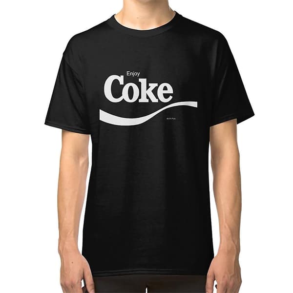Enjoy Coke T-paita red M