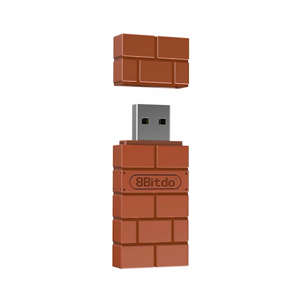 Trådløs Bluetooth-adapter for Nintendo Switch Ns Nes Wii U Ps4 Ps3 Orange