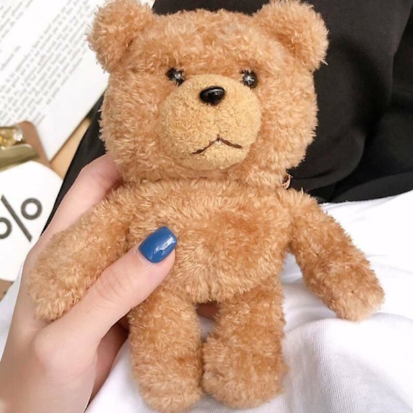 Teddybjørn Plys Øretelefon Beskyttelsesetuier Kompatible med AirPods Cover Trådløs Beskytter