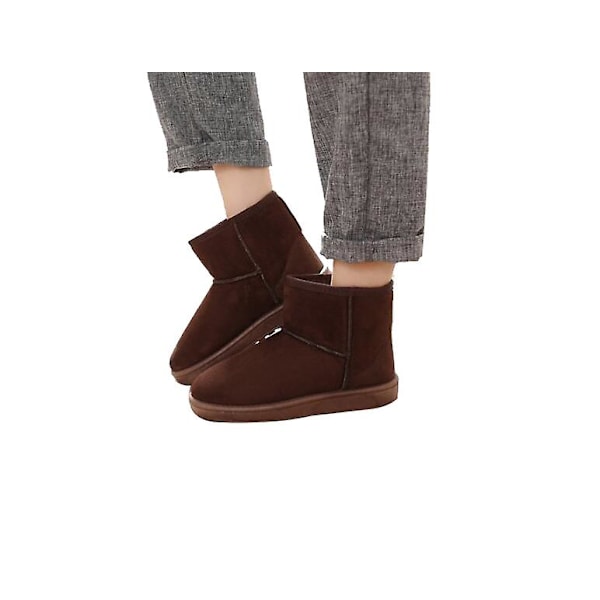 Klassisk vinterstövel för dam brown 37