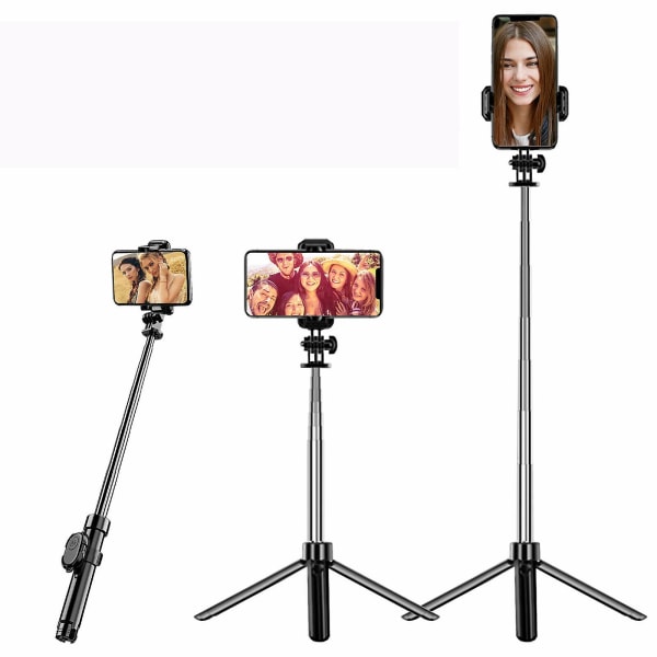 Selfie-tikku, Bluetooth Selfie-tikku Tripod 3 in 1 Selfie-tikku Selfie-tikku Bluetooth-kaukosäätimellä