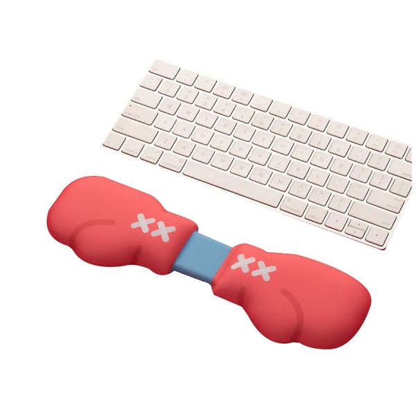 Boxningshandskar Silikon Memory Foam Laptop Tangentbord Handledsstöd Musmatta Keyboard pad