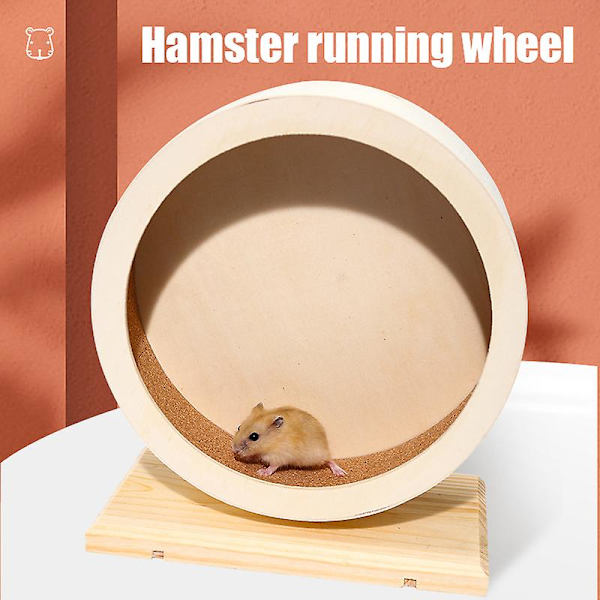Lite Kjæledyr Treningshjul Tre Stille Løpehjul Lekeleke For Rotte Gerbil Chinchillaer Small