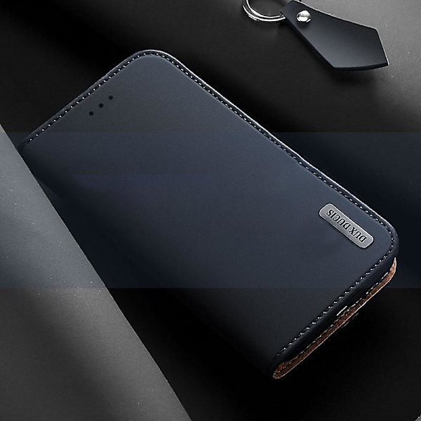 Läderfodral för Samsung Galaxy Note 10 Note 10 Plus Blue