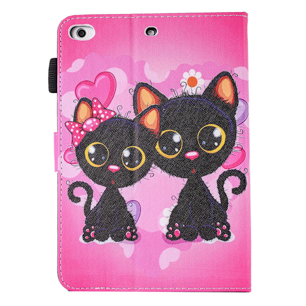Sammenleggbart nettbrettetui med pennholder for Apple iPad Mini 5 4 black