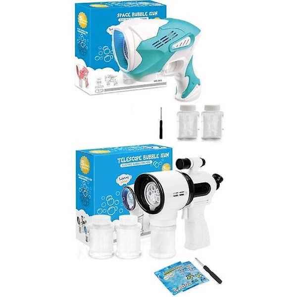 Bubbelmaskin Simuleringsljud Leksak Ma Gisk Bubbelblåsare Automatisk Maskin|Bubblor（Svart）