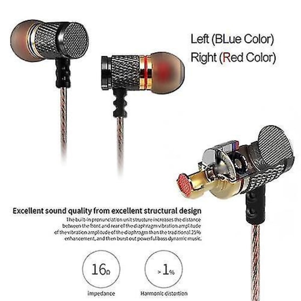 KZ EDR1 Special Edition 3,5 mm trådbundna hörlurar utan mikrofon