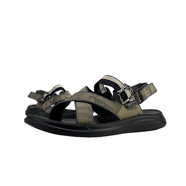 Bekväma halkfria badskor för män, sandaler med mjuk sula 41