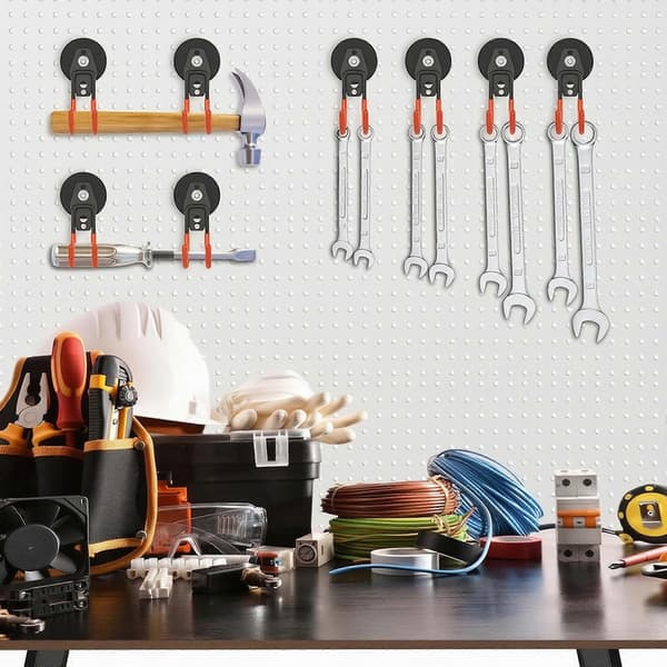 Ic Hängrem Kraftig Förvaringslösning Med Starka Gummibelagda Krokar För Effektiv blk large-head hook