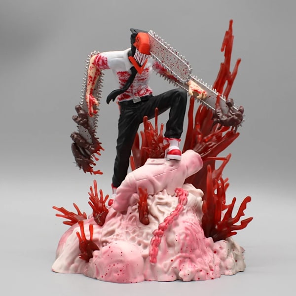 31cm Chainsaw Man Figur Makima Hentai Tøj Aftagelige Anime Figurer Makima Sexet Pige Chainsaw Figur Statue Model Legetøj 17cm Denji