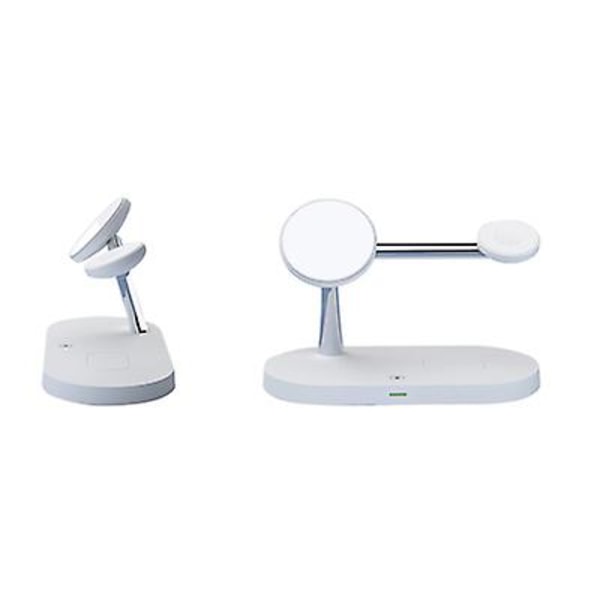 15W smart 3 i 1 magnetisk trådløs hurtiglader, egnet for Apple 12, klokkelader