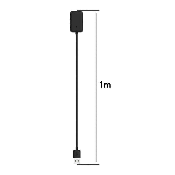 Til Shokz OpenSwim S700 hovedtelefonopladerkabel med datafunktion Til Shokz OpenSwim S700 opladerkabel Black