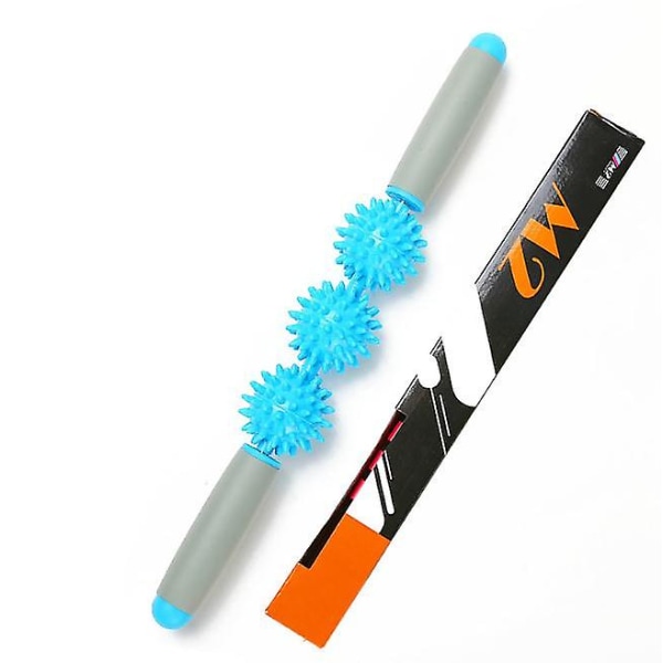 Tryckpunkts Muskelmassage Roller Blue