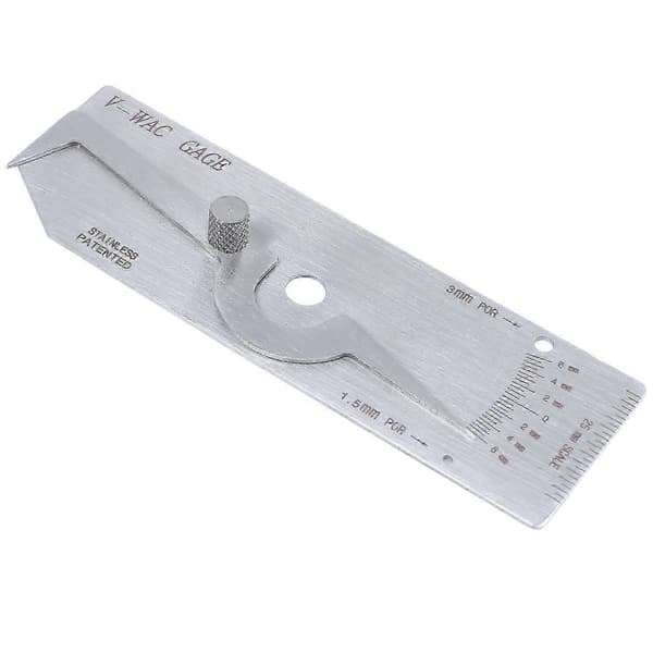 [LCS]V-WAC Biting Edge Sveisemåler for Metrisk Enkelsveisinspeksjon as shown