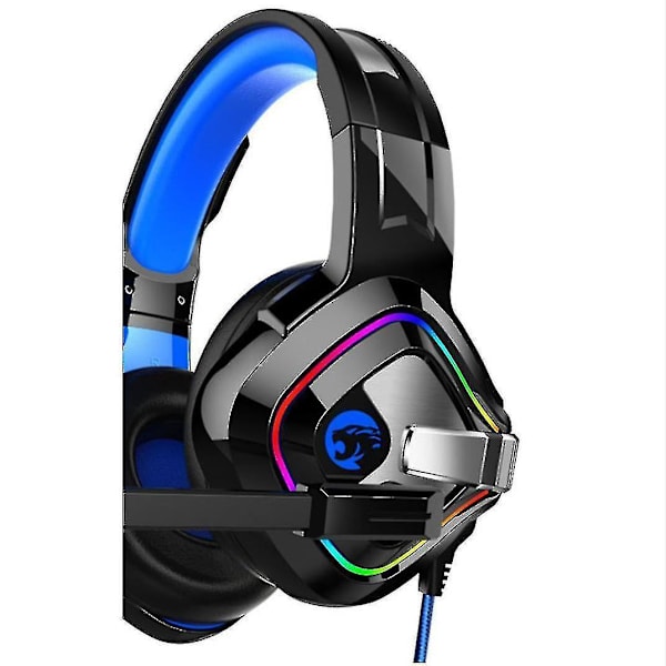 Hot 3.5mm gaming hovedtelefoner til Nintendo Switch laptop PS5 (rød)