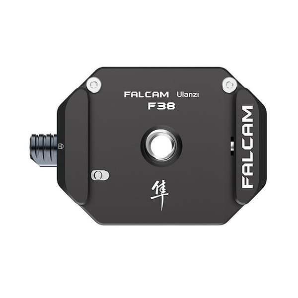 [LCS]F38 Universal DSLR Gimbal Quick Release Plate Clamp Tripod Slider Gimbal Tilbehør Black