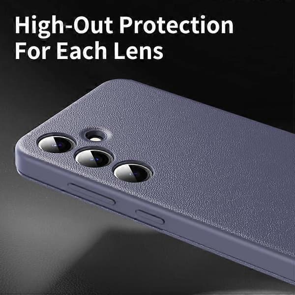 [LCS] För Samsung Galaxy S23 Ultra 5G Smart View Window Läderfodral med kortplats Purple