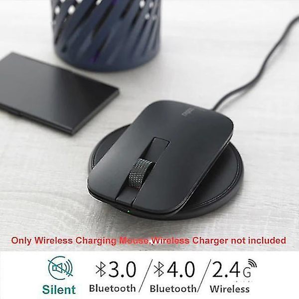 Langaton hiiri Bluetooth 3 laitetta (musta)