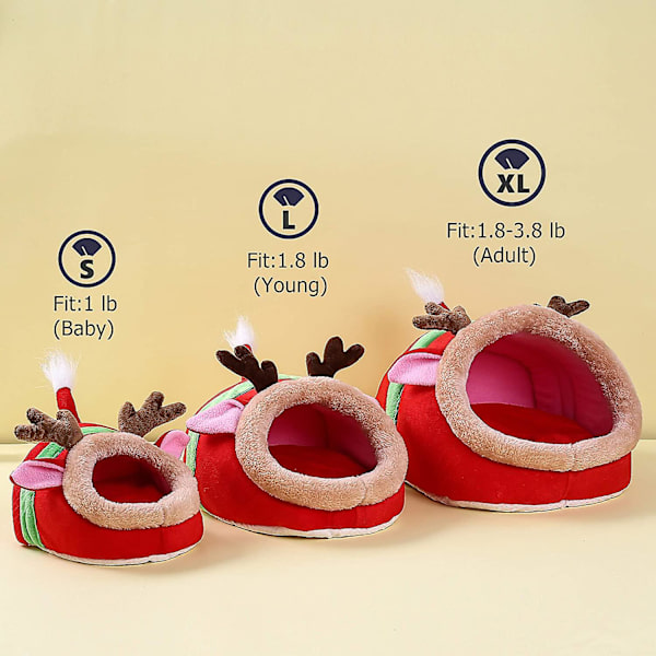 Lemmikkieläinten Sängyn Tarvikkeet Häkkilelut Talo Hamsteritarvikkeet Elinympäristö Reindeer