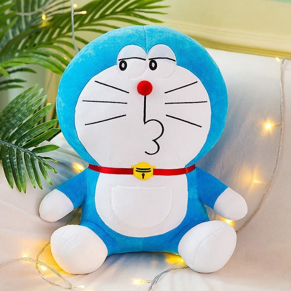 Doraemon Doll Plysch mjuk leksak Stor Jingle Cat Doll Tecknad Anime För flickor Födelsedagspresenter doraemon - Pout 25cm