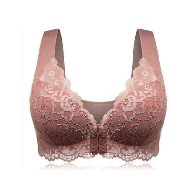 Mjuk, ultralätt och andningsbar Zero Bunden BH Trådlös Push Up Anti-häng BH Underkläder för kvinnor Nude 8XL