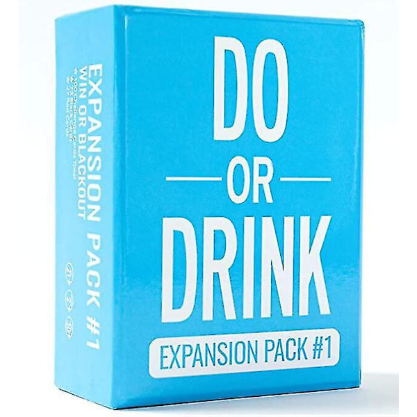 Do Or Drink -juhlapeli, kaikki englanniksi, korttipeli, asuntolan hymiöpakkaus, joululahja #3