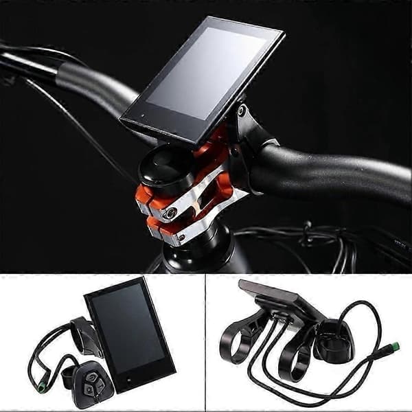 Til Bafang DPC18 CAN Display 5 PIN Han til Ebike Mid Drive Motor LCD-skærm med USB-port Speedometer