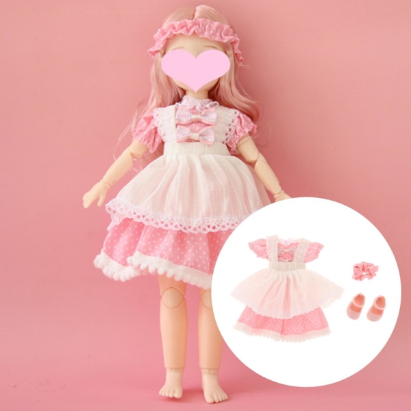 1/2/3/5 Nuken Vaatteet Mekko Asut Kokoelmat Muoti No 9 Vaatteet 30cm 1Set No 9 Clothes 30cm