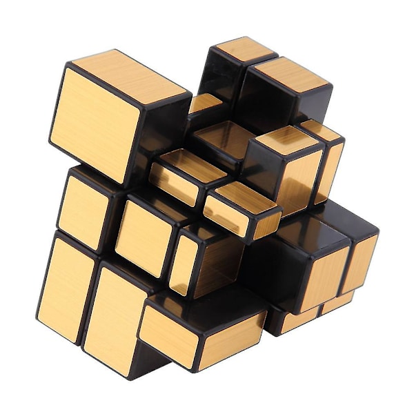 Ny 3 X 3 X 3 Magisk Kubikk Puslespill Linjal Speil Intelligens Spill Leke for Barn