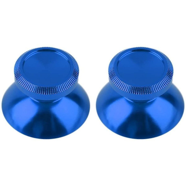 Universal Metall Aluminium Gaming System Kontroll Tumgrepp Kompatibelt med Ps4 Xbox Blue