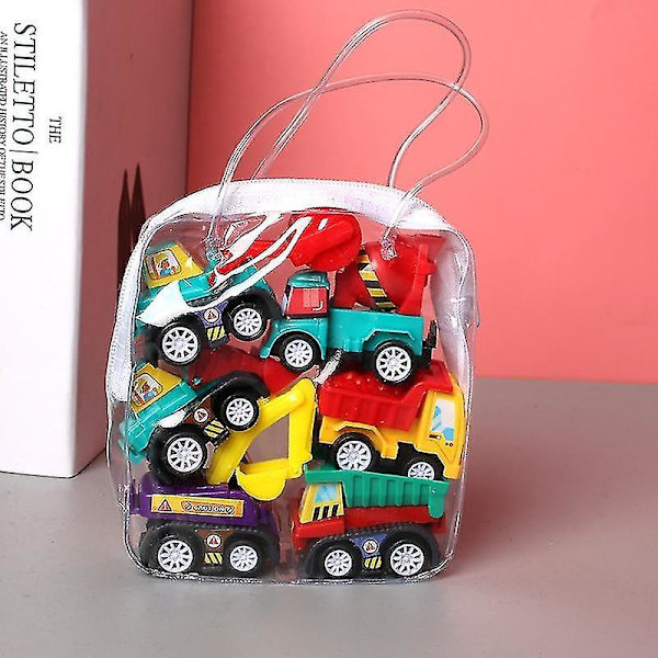 Mini Leksaksbil med Dragfunktion Engineering vehicle