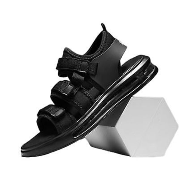 Strandskor, Tofflor, Casual Ins Sandaler För Män black 45