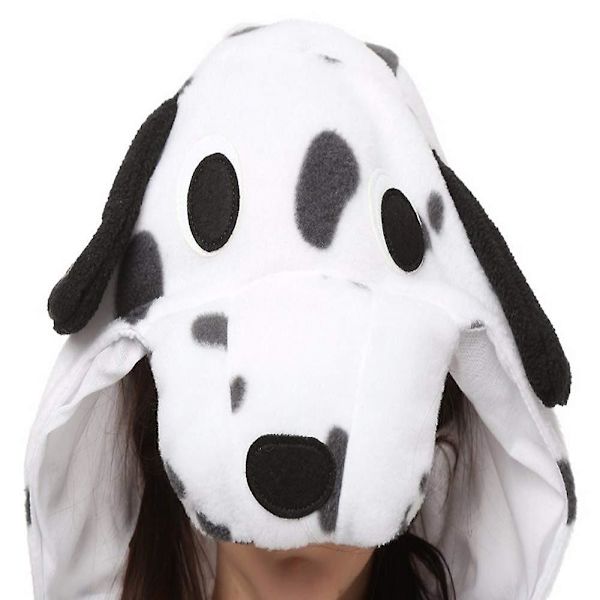 Reedca Totoro Aikuisten Onesie Halloween Cosplay Asut Anime Pyjamat Yhteensopiva Naisten Ja Tyttöjen Kanssa, napitus Dalmatian L