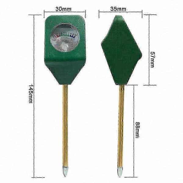 [LCS] 10-pack minihygrometer för jordfuktighet och övervakning av inomhusfuktighet