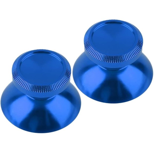 Universal Metall Aluminium Gaming System Kontroll Tumgrepp Kompatibelt med Ps4 Xbox Blue