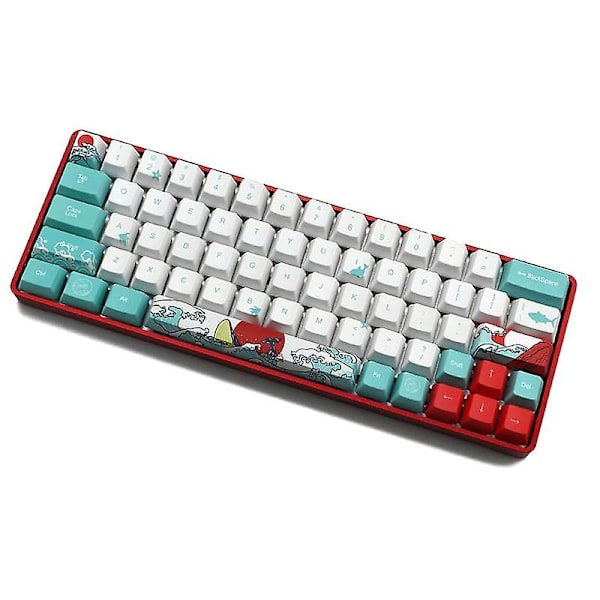 Qwert 71 Taster Tastaturmekanisk Tastatur Tastehette