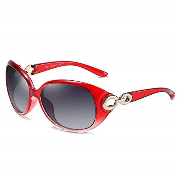 Dam Uv400 Classic Star Polarized Solglasögon Red