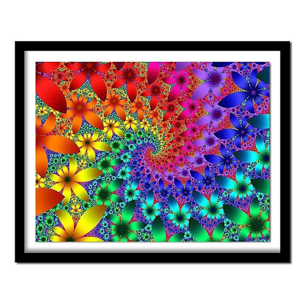 5D DIY Diamant Maleri Mandala Korssting Fuld Firkant Rhinestone Billeder Diamant Broderi