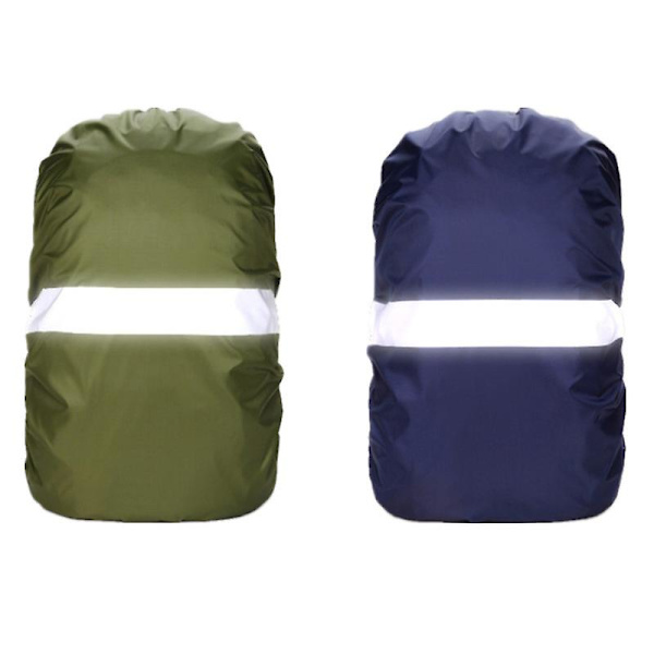 Regntrekk Ryggsekk Reflekterende 20l 35l 45l 60l Vanntett Veske Orange 20L