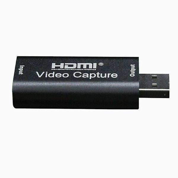 HDMI til USB Video Capture Card 1080p Opptaker Telefon Spill Video Live Streaming Us