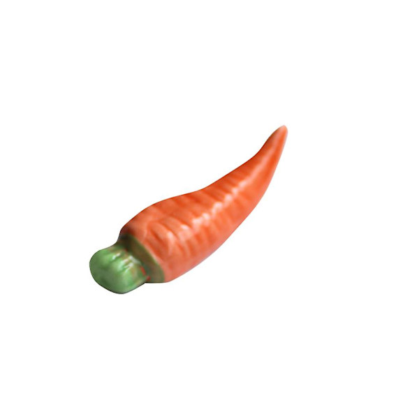 Keramisk spisepinnestøtte 5 stk orange 5 pcs
