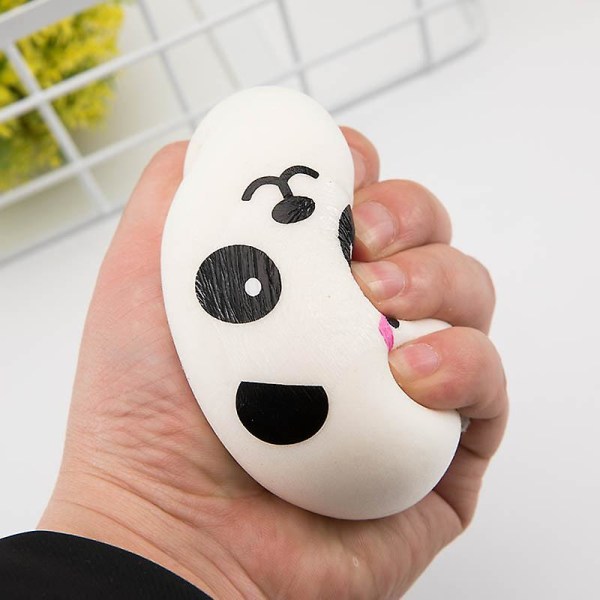 Kawaii Sød Panda Udtryk Squishy Langsomt Stigende Klem Sjovt Legetøj