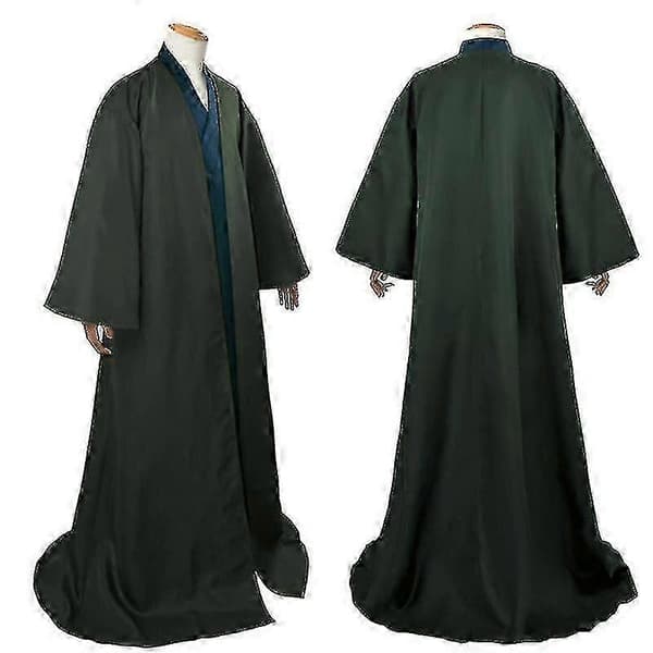 [LCS] Voldemort Robe Cosplay Kostymesett Voksen Halloween Kostyme Hettekappe M