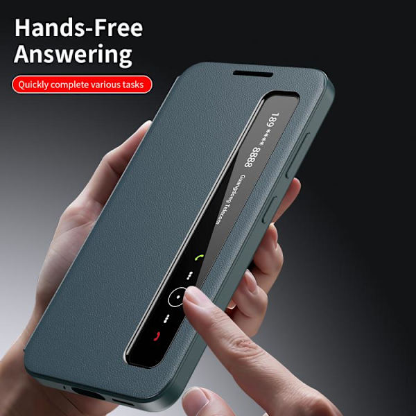 [LCS]Samsung Galaxy S26 5G Case with Smart View Cover Grön