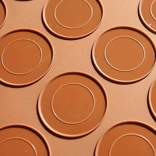 Macaron Silikonmatta Bakverktyg 30 Hålrum