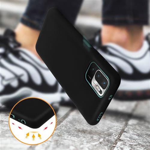 [LCS] Deksel kompatibelt med Xiaomi Redmi Note 10 5G og Xiaomi Poco M3 Pro silikon