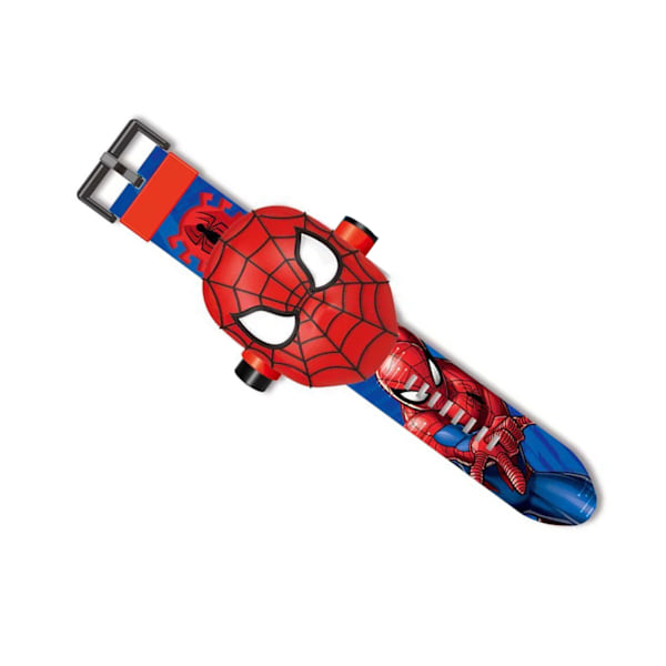 Söt tecknad armbandsurleksak för barn Hög precision Projektorklocka för barn Leksak för 3 till 8 år gamla pojkar och flickor för Spiderman 0.4