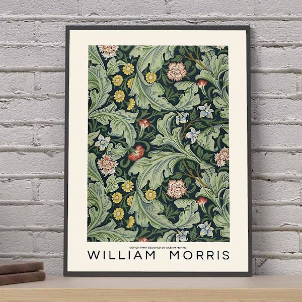 3-pack William Morris Väggkonst Affischer 20 X25cm Canvas Målning
