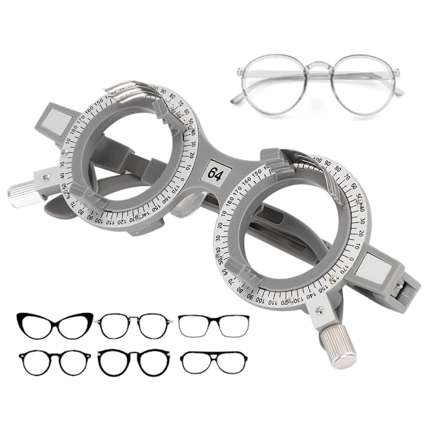 64mm Optinen Koelinssikehys Optometrian Linssikehys Erittäin Kevyet Silmälasitarvikkeet